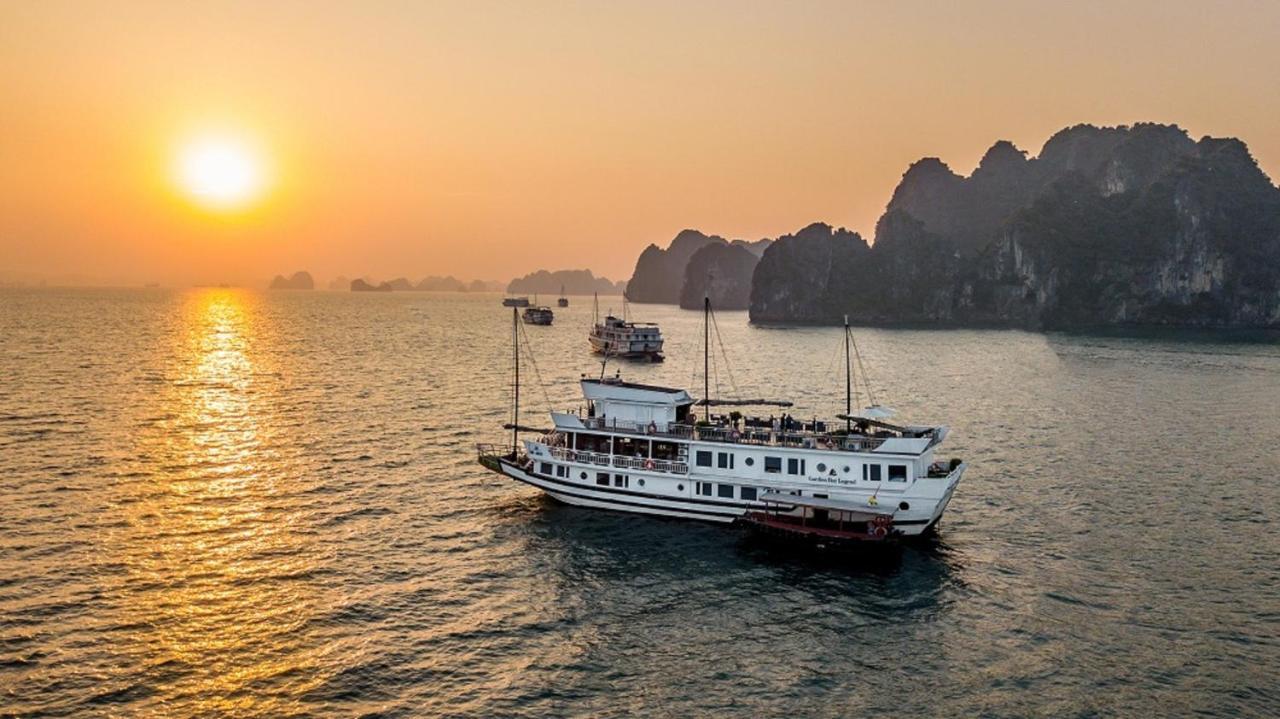 Garden Bay Legend Cruise Hotel Hạ Long-öböl Kültér fotó