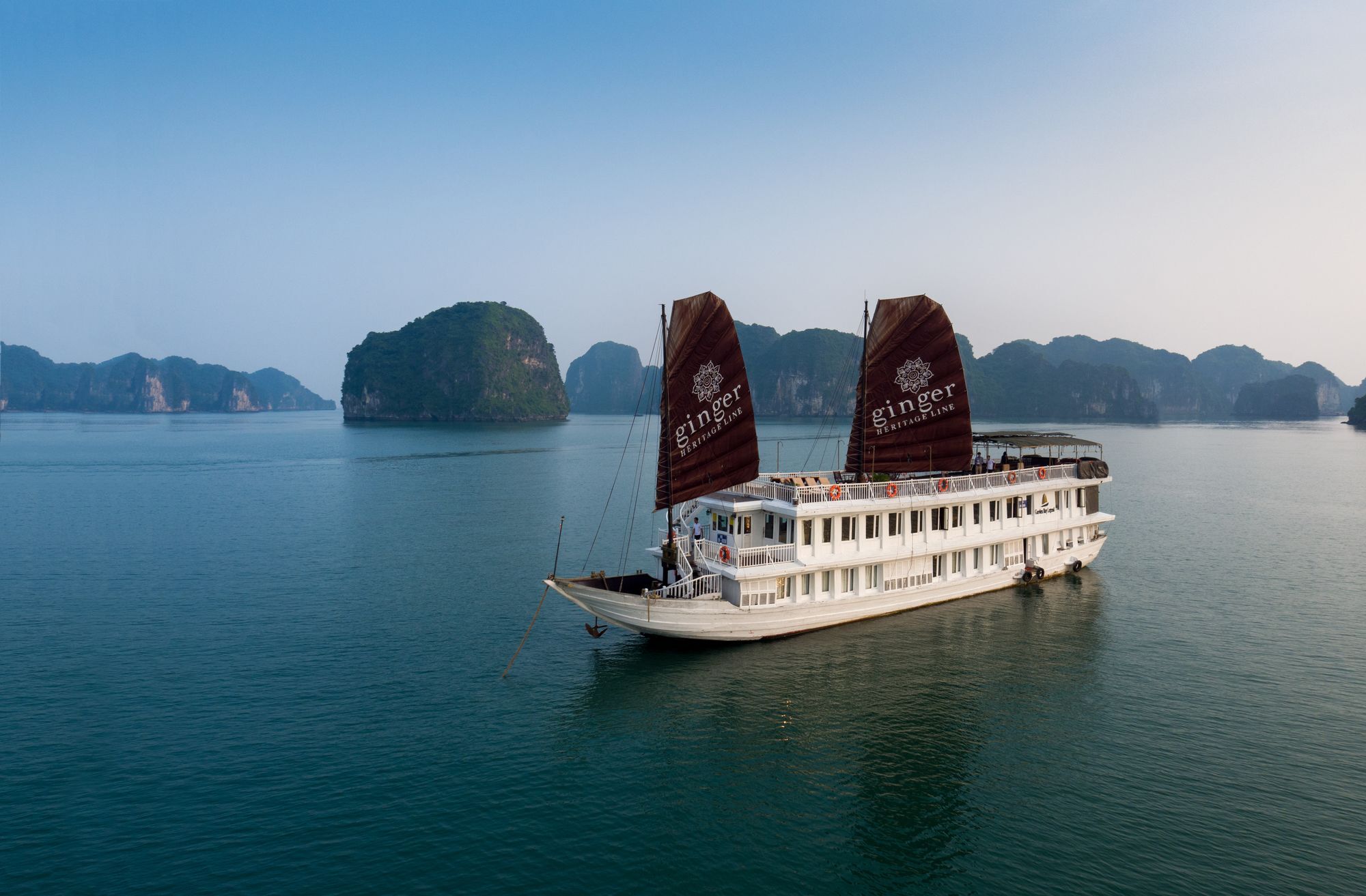 Garden Bay Legend Cruise Hotel Hạ Long-öböl Kültér fotó